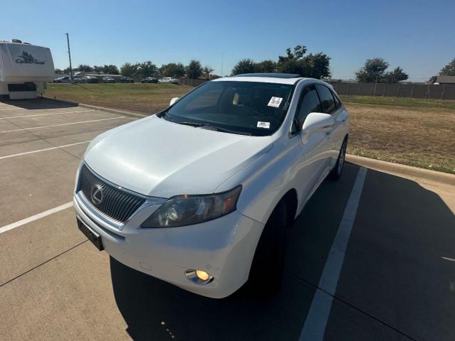 LEXUS RX 450H 2010 white 4dr spor hybrid engine JTJZB1BAXA2400180 photo #3