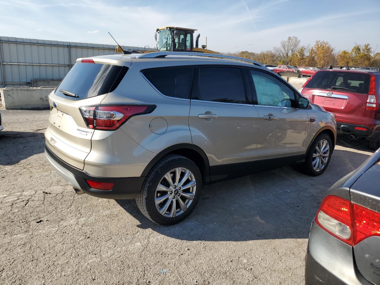 Lot #2984447660 2017 FORD ESCAPE TIT