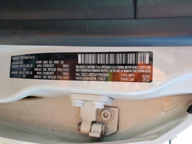 2015 JEEP RENEGADE L - ZACCJBBT0FPB63808