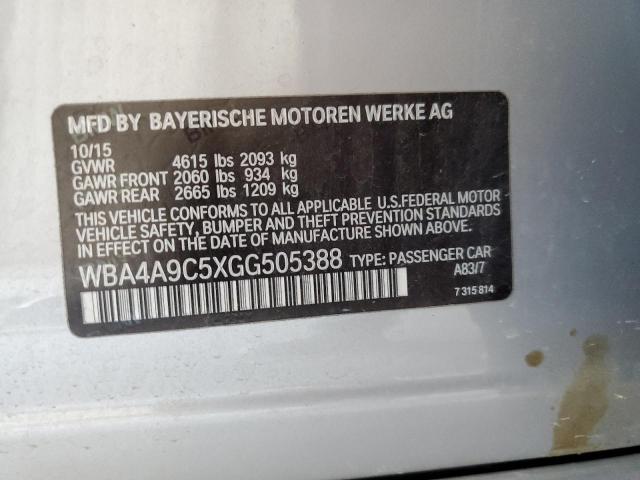 2016 BMW 428 I GRAN - WBA4A9C5XGG505388