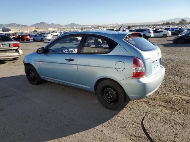 HYUNDAI ACCENT GS 2007 turquoise  gas KMHCM36C87U040622 photo #3