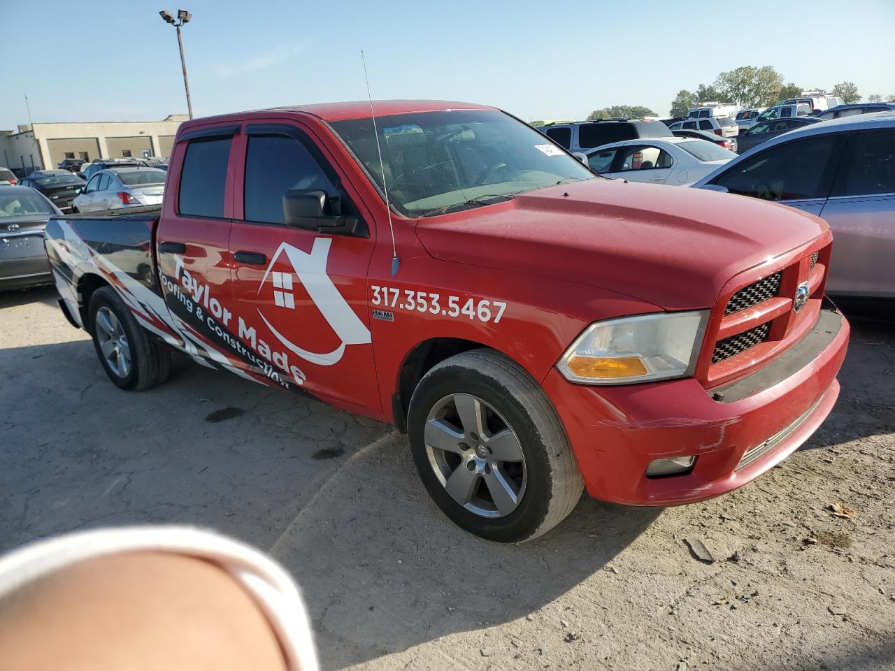 Lot #2907145643 2012 DODGE RAM 1500 S