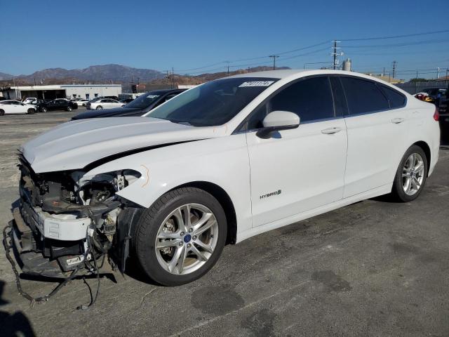 VIN 3FA6P0LU4JR137891 2018 Ford Fusion, Se Hybrid no.1