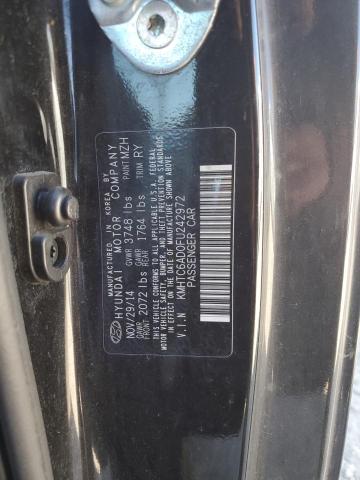 2015 HYUNDAI VELOSTER - KMHTC6AD0FU242972