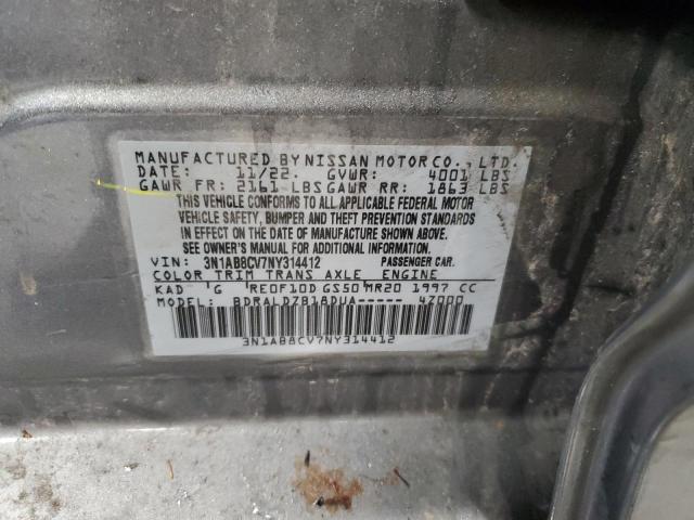 2022 NISSAN SENTRA SV - 3N1AB8CV7NY314412