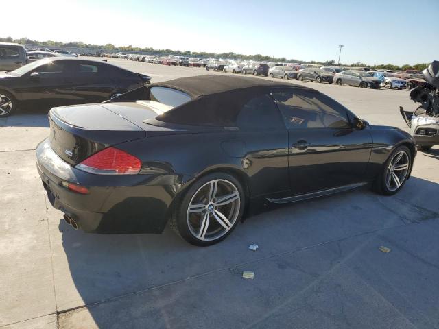 BMW M6 2007 black converti gas WBSEK93597CY78829 photo #4