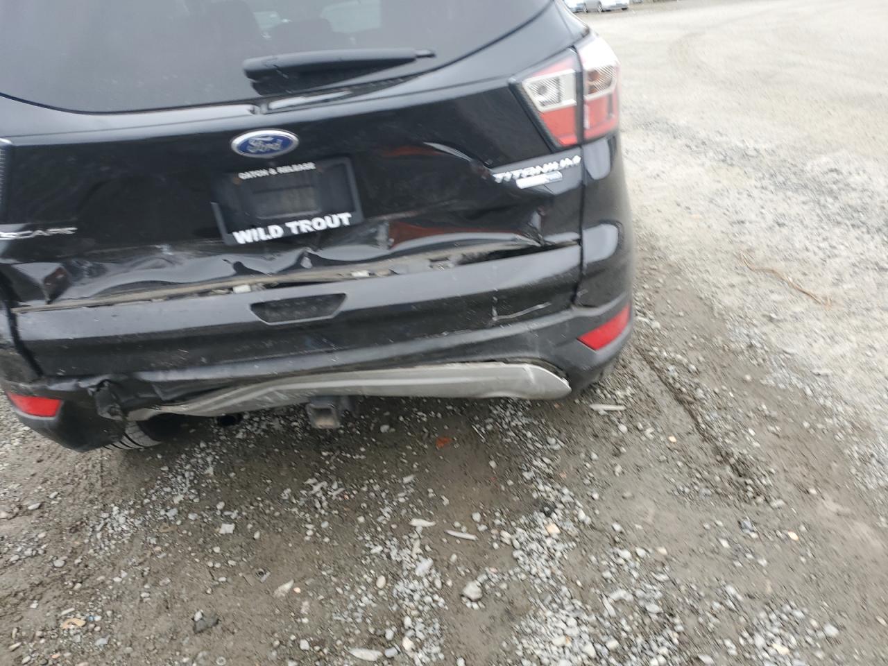 Lot #2986928844 2017 FORD ESCAPE TIT