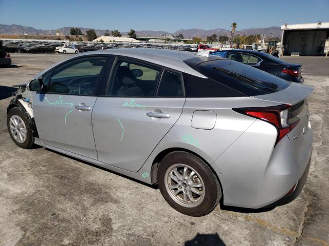 TOYOTA PRIUS NIGH 2022 silver  hybrid engine JTDKAMFU5N3178628 photo #3