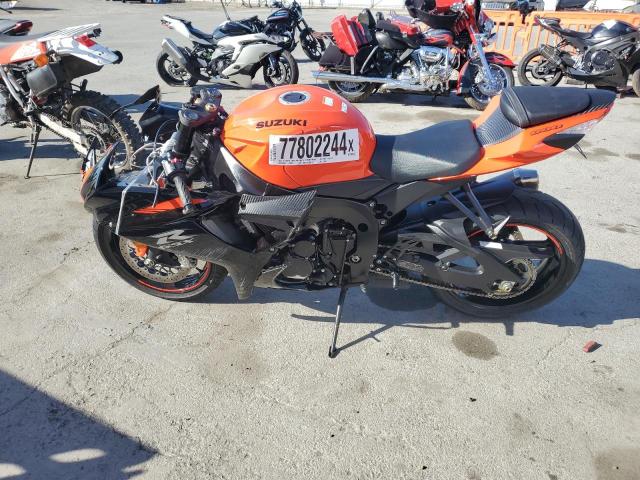 SUZUKI GSX-R600 2022 orange  gas JS1GN7FA9N7100616 photo #4