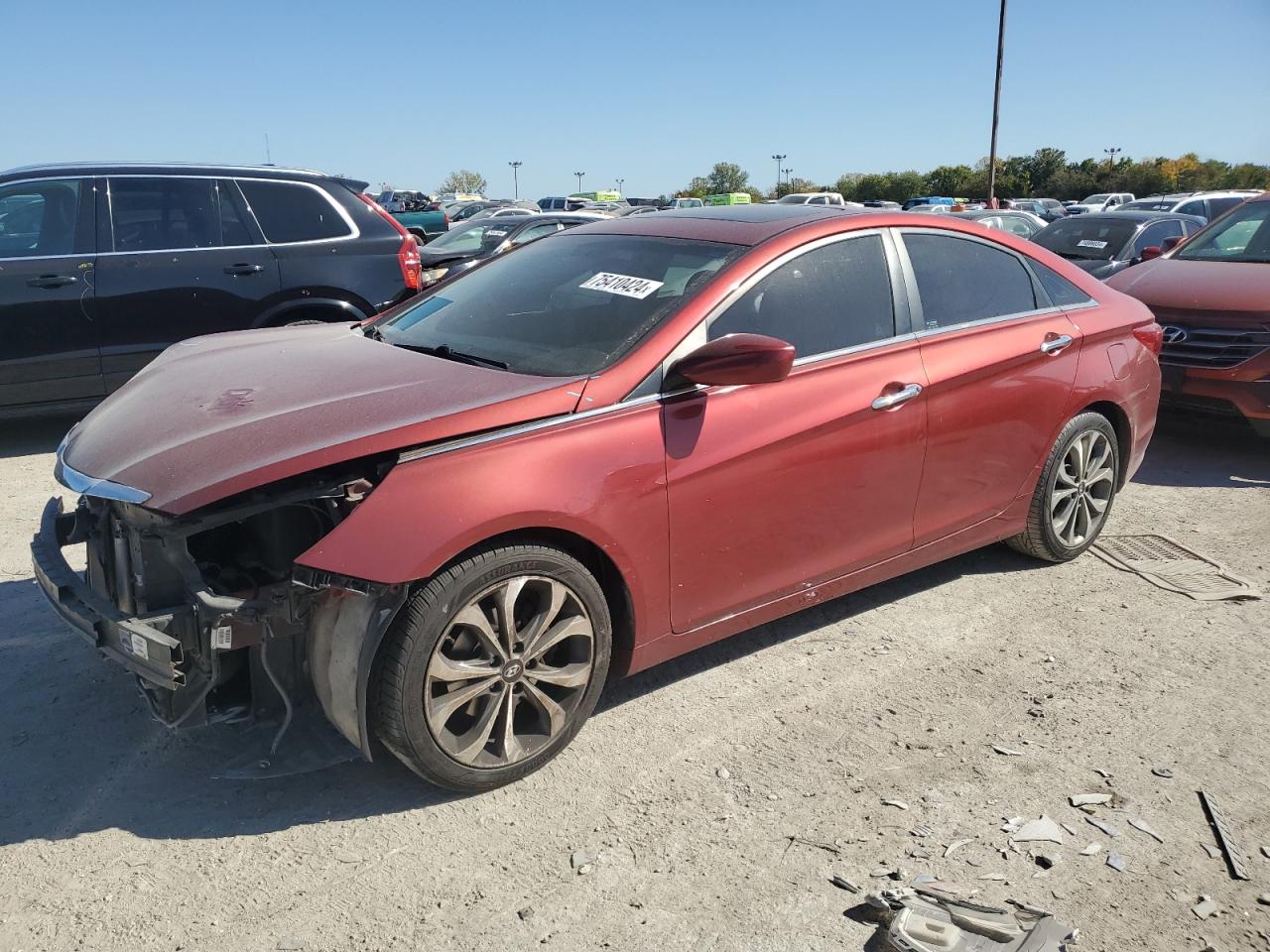 Lot #2935897818 2013 HYUNDAI SONATA SE