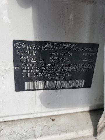 2019 HYUNDAI SONATA SE - 5NPE24AF4KH785445