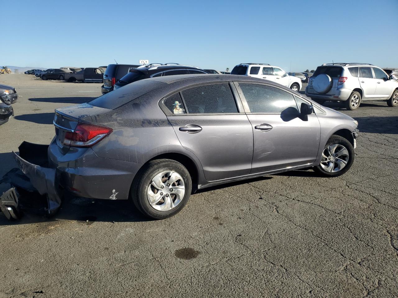 Lot #2988794658 2014 HONDA CIVIC LX