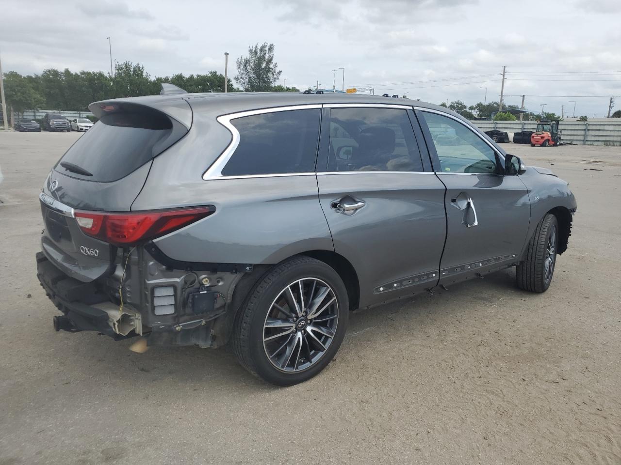 INFINITI QX60 2016 gray  gas 5N1AL0MNXGC511012 photo #4