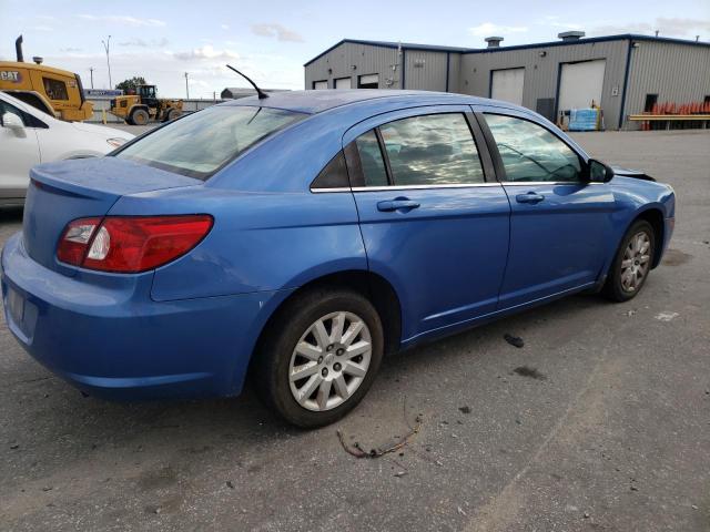 CHRYSLER SEBRING 2007 blue  gas 1C3LC46K77N610550 photo #4