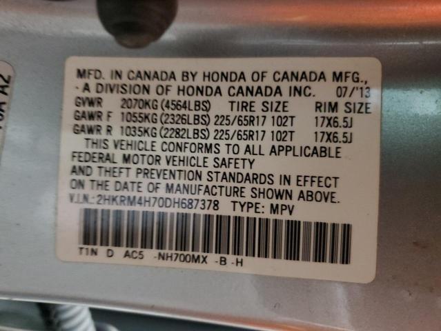 VIN 2HKRM4H70DH687378 2013 Honda CR-V, Exl no.14