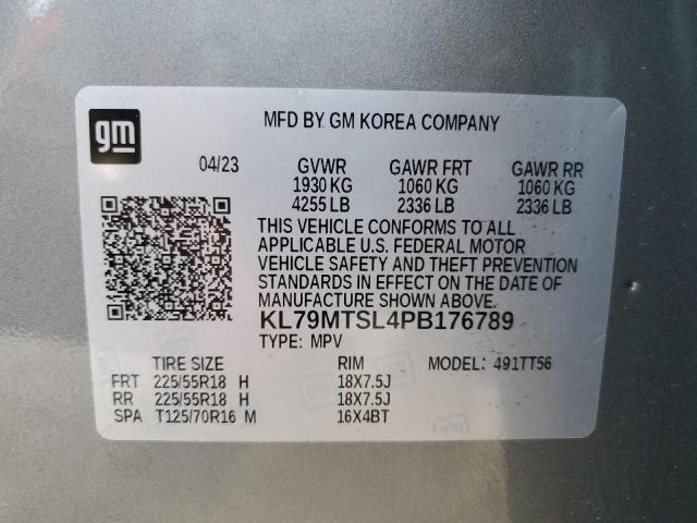 2023 CHEVROLET TRAILBLAZE - KL79MTSL4PB176789