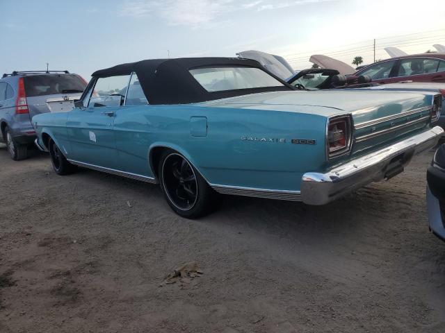 FORD GALAXIE500 1966 blue   6G65X275724 photo #3