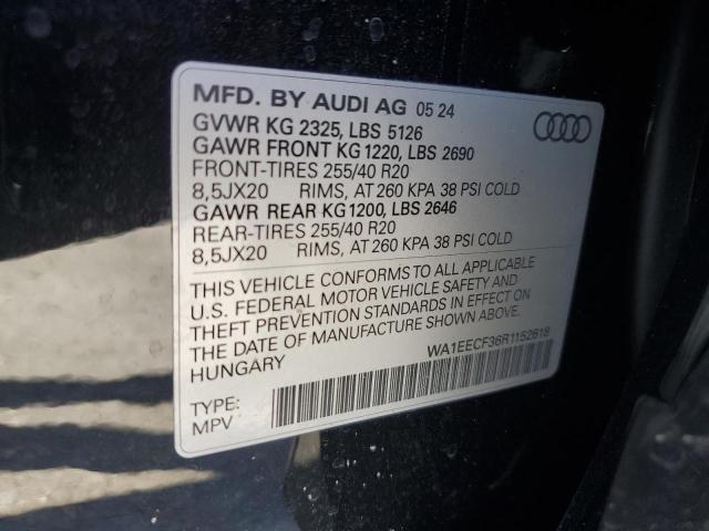 2024 AUDI Q3 PREMIUM - WA1EECF36R1152618