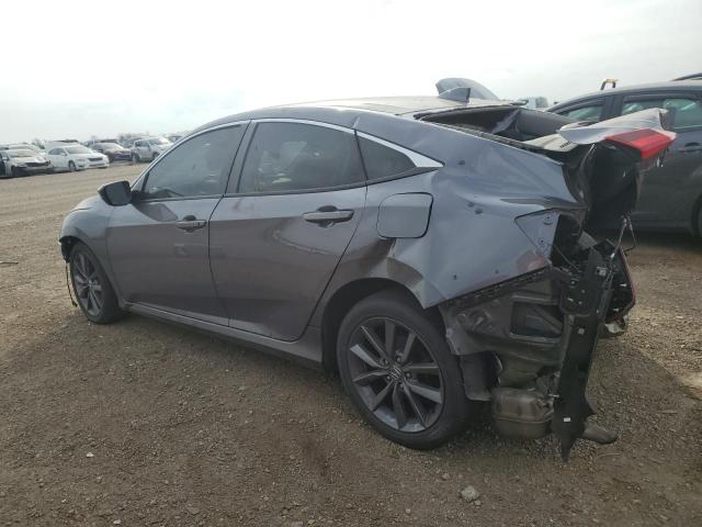 HONDA CIVIC EX 2020 gray  gas 19XFC1F30LE015554 photo #3