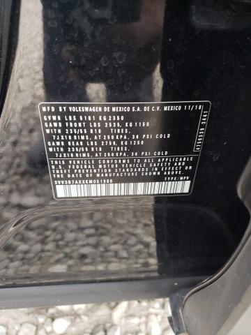 2019 VOLKSWAGEN TIGUAN SE - 3VV3B7AXXKM051986
