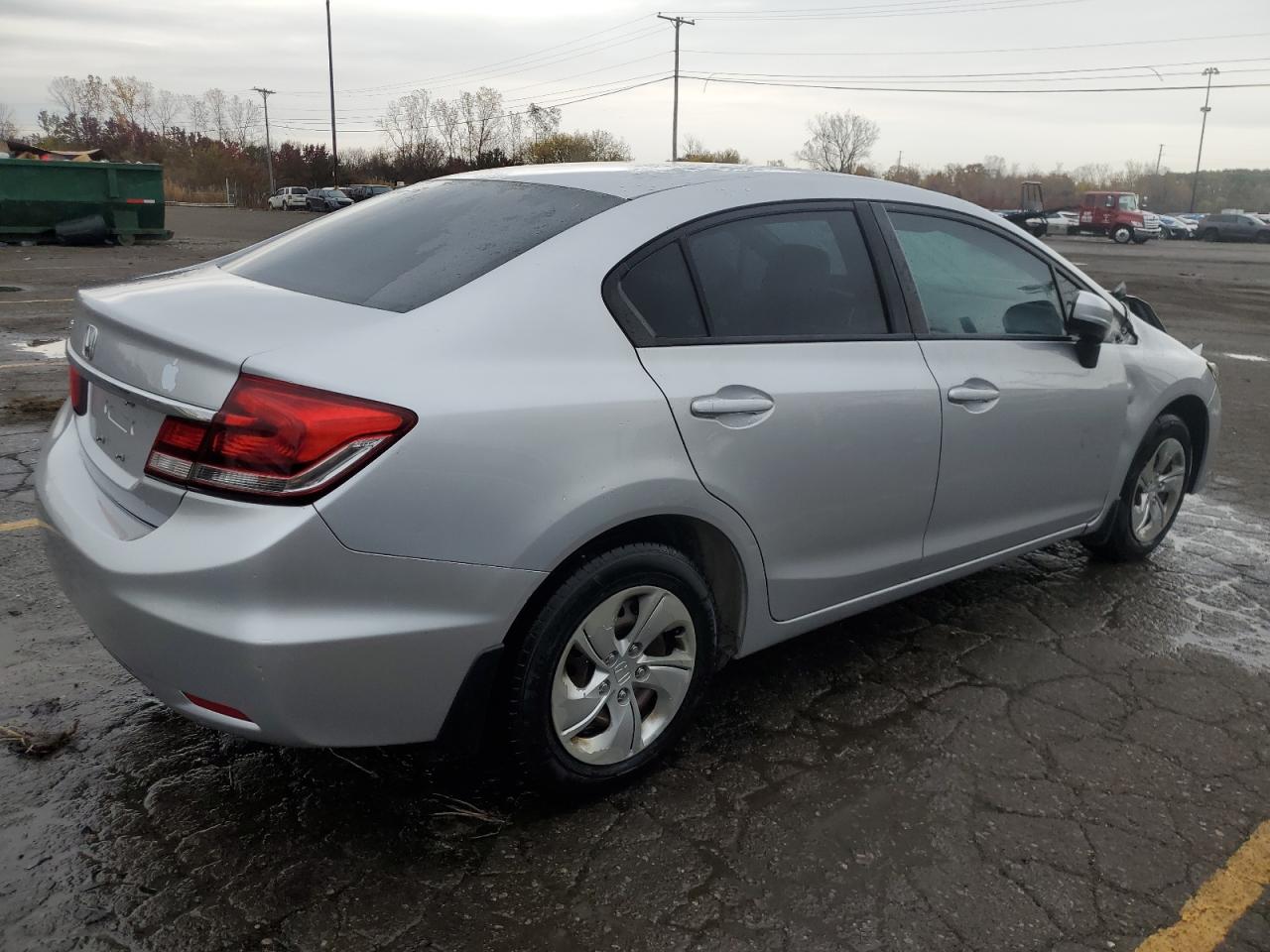 Lot #2928626735 2015 HONDA CIVIC LX