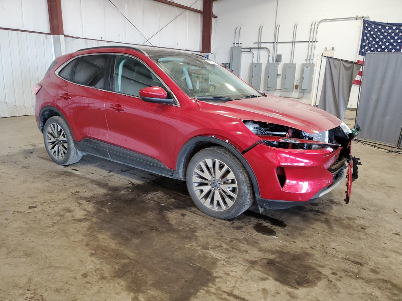 Lot #2991612060 2022 FORD ESCAPE TIT