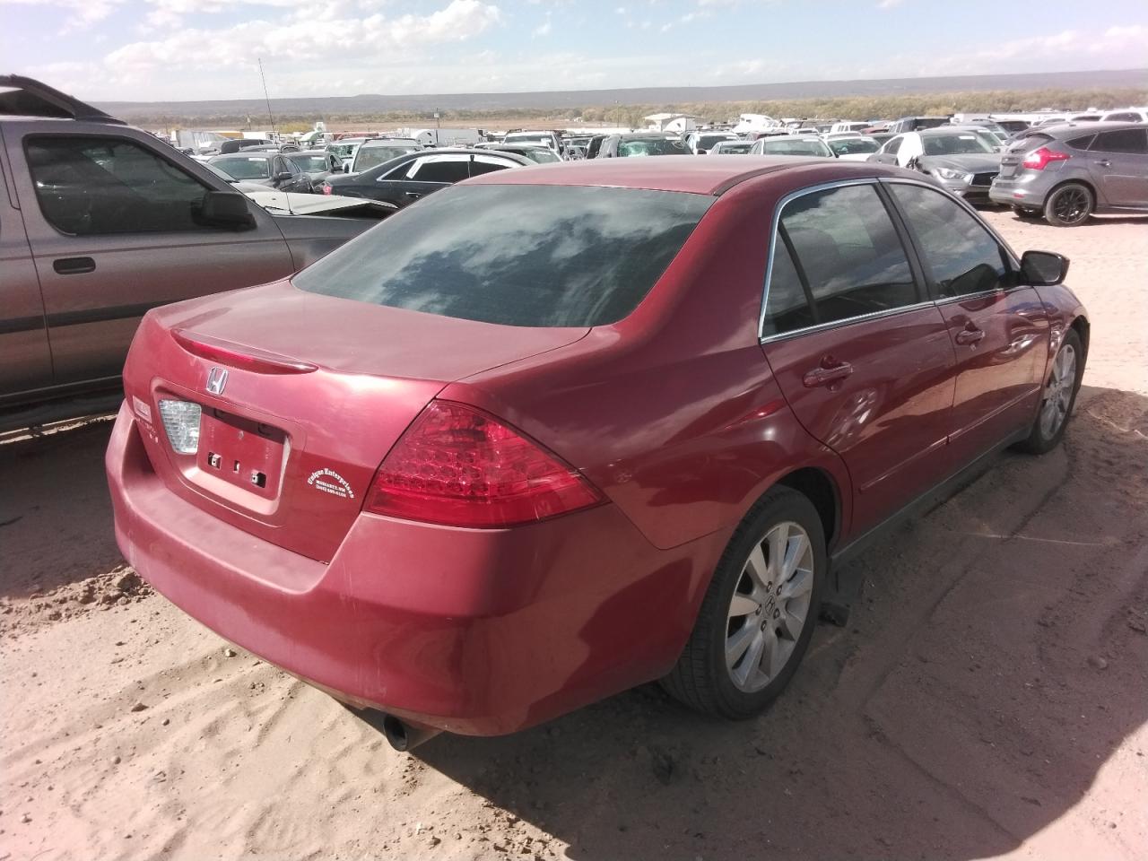 Lot #2979381591 2007 HONDA ACCORD LX