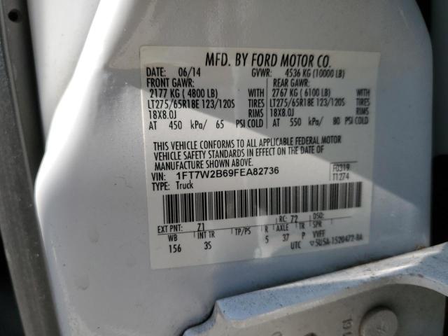 VIN 1FT7W2B69FEA82736 2015 Ford F-250, Super Duty no.12