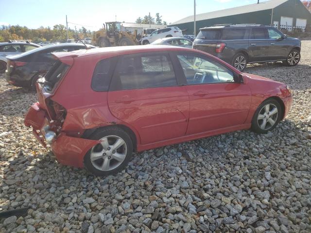 KIA SPECTRA5 5 2008 red  gas KNAFE162385017817 photo #4