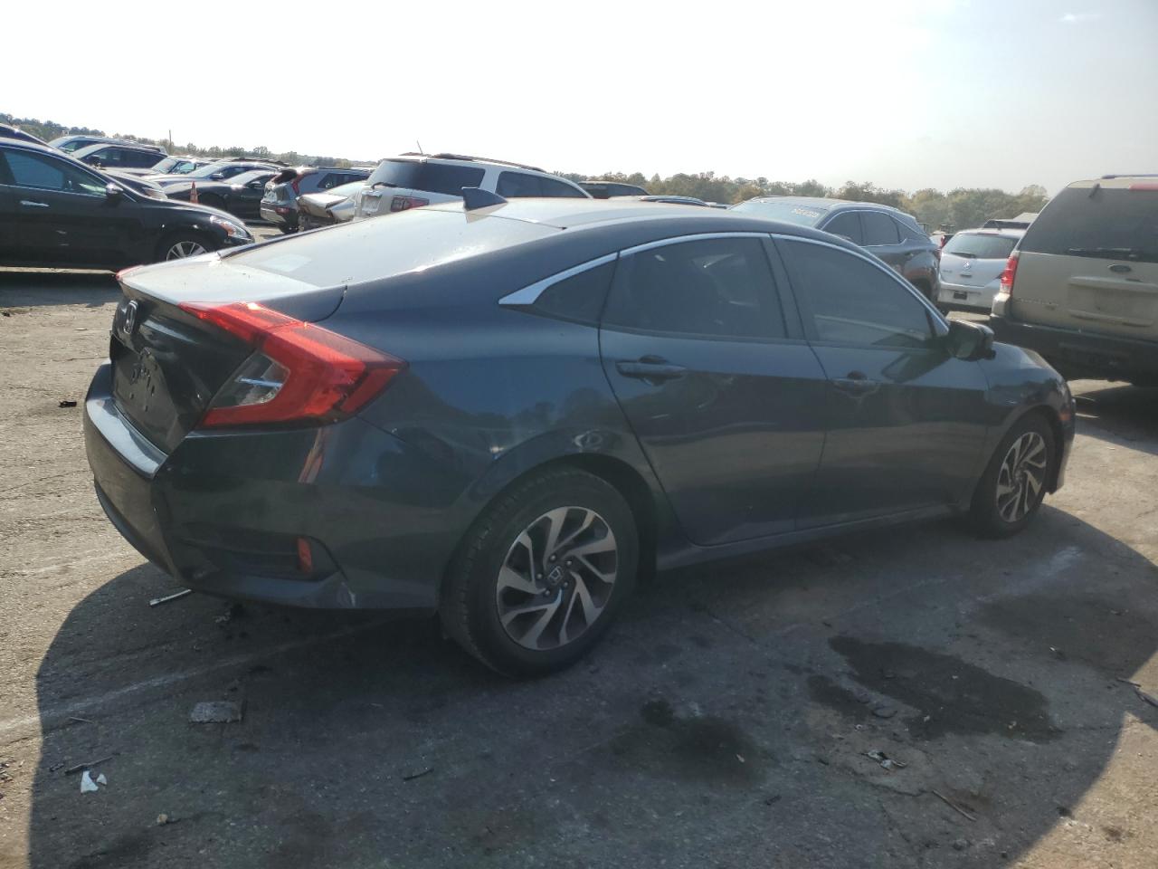 Lot #3022936142 2018 HONDA CIVIC EX