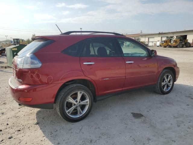 LEXUS RX 400H 2008 red  hybrid engine JTJHW31U082052746 photo #4