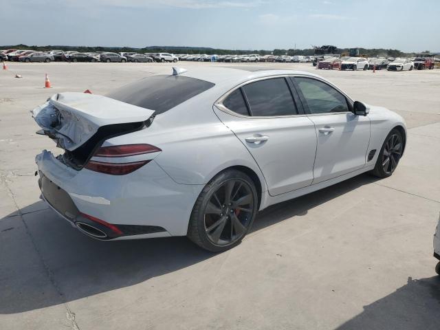 GENESIS G70 BASE 2022 white  gas KMTG54TE7NU085709 photo #4