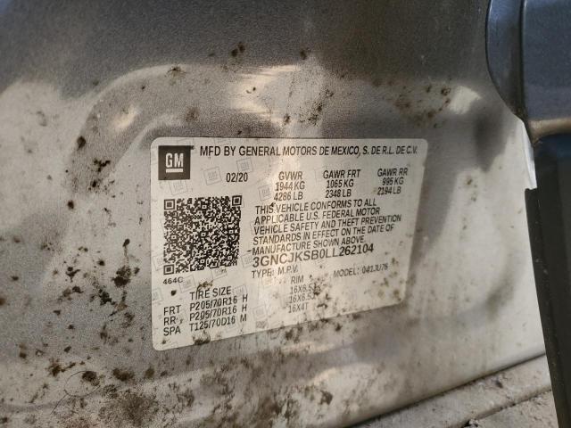 2020 CHEVROLET TRAX LS - 3GNCJKSB0LL262104