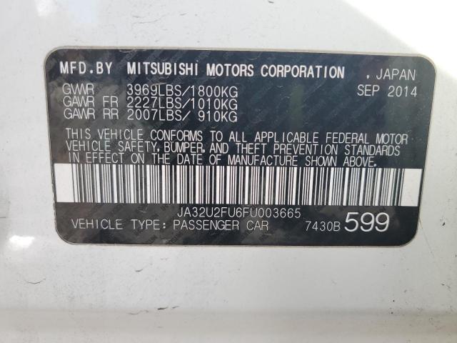 2015 MITSUBISHI LANCER ES - JA32U2FU6FU003665
