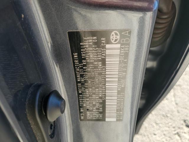 2015 TOYOTA COROLLA L - 5YFBURHE1FP359843