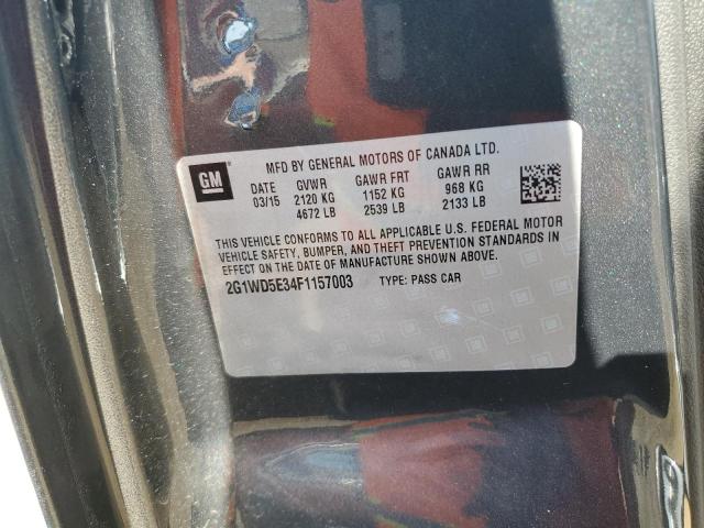 2015 CHEVROLET IMPALA LIM 2G1WD5E34F1157003