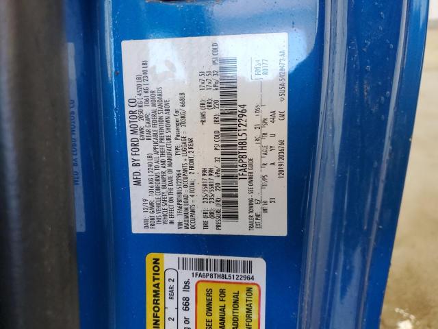 2020 FORD MUSTANG - 1FA6P8TH8L5122964