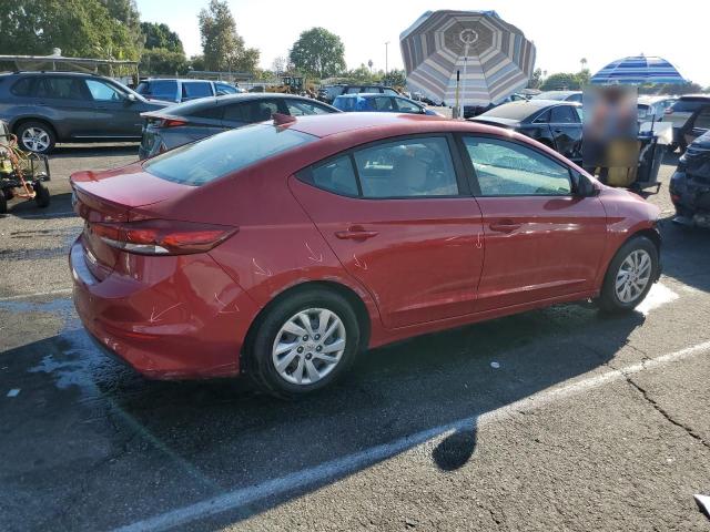 HYUNDAI ELANTRA SE 2017 red  gas KMHD74LF0HU421866 photo #4