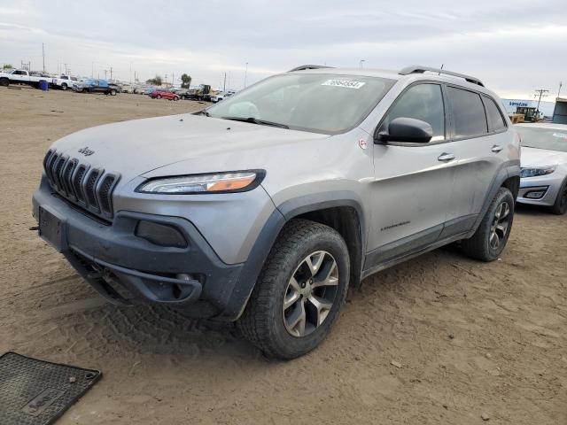 JEEP CHEROKEE T 2014 silver  gas 1C4PJMBB0EW189237 photo #1