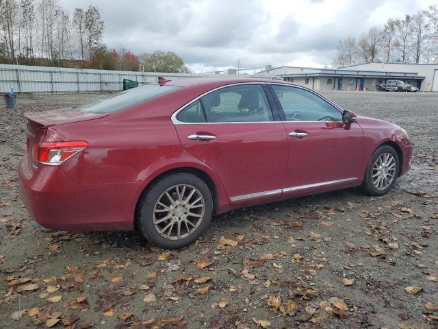 LEXUS ES 350 2011 red  gas JTHBK1EG1B2416482 photo #4