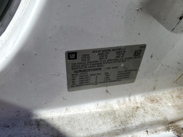 2015 CHEVROLET SILVERADO - 1GCRCREC5FZ269265