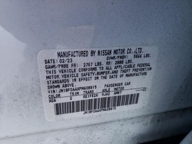 2023 NISSAN ARIYA VENT JN1BF0AAXPM408915