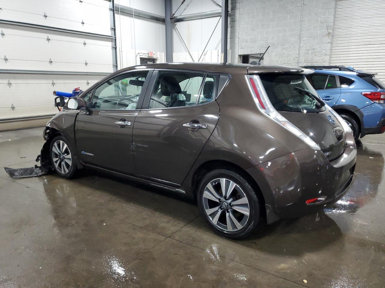 Lot #2888567353 2016 NISSAN LEAF SV