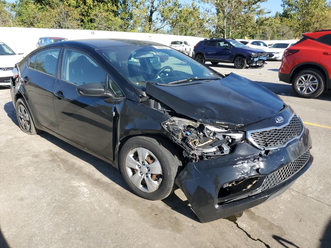 Lot #2893385645 2016 KIA FORTE LX