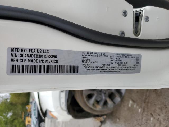 2021 JEEP COMPASS 80 3C4NJDEB3MT593396