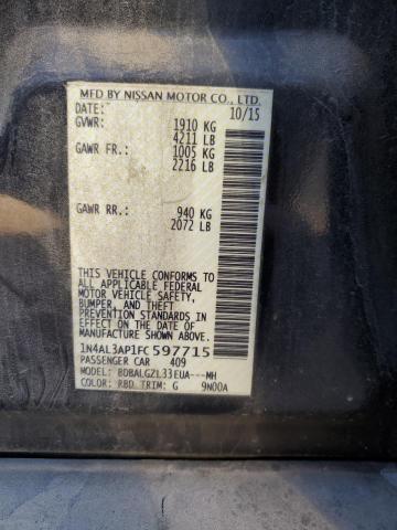 2015 NISSAN ALTIMA 2.5 - 1N4AL3AP1FC597715