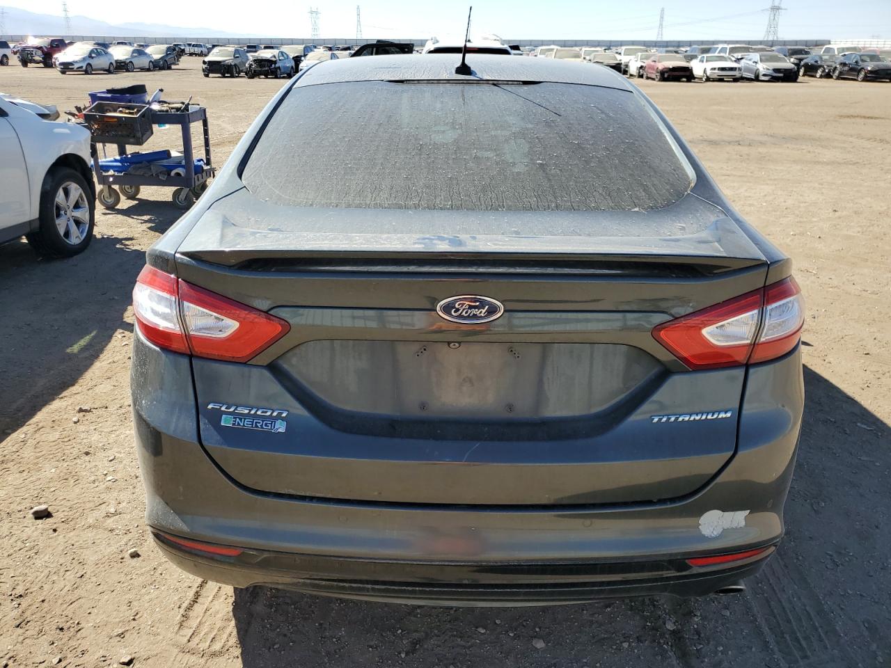 Lot #2925787425 2015 FORD FUSION TIT