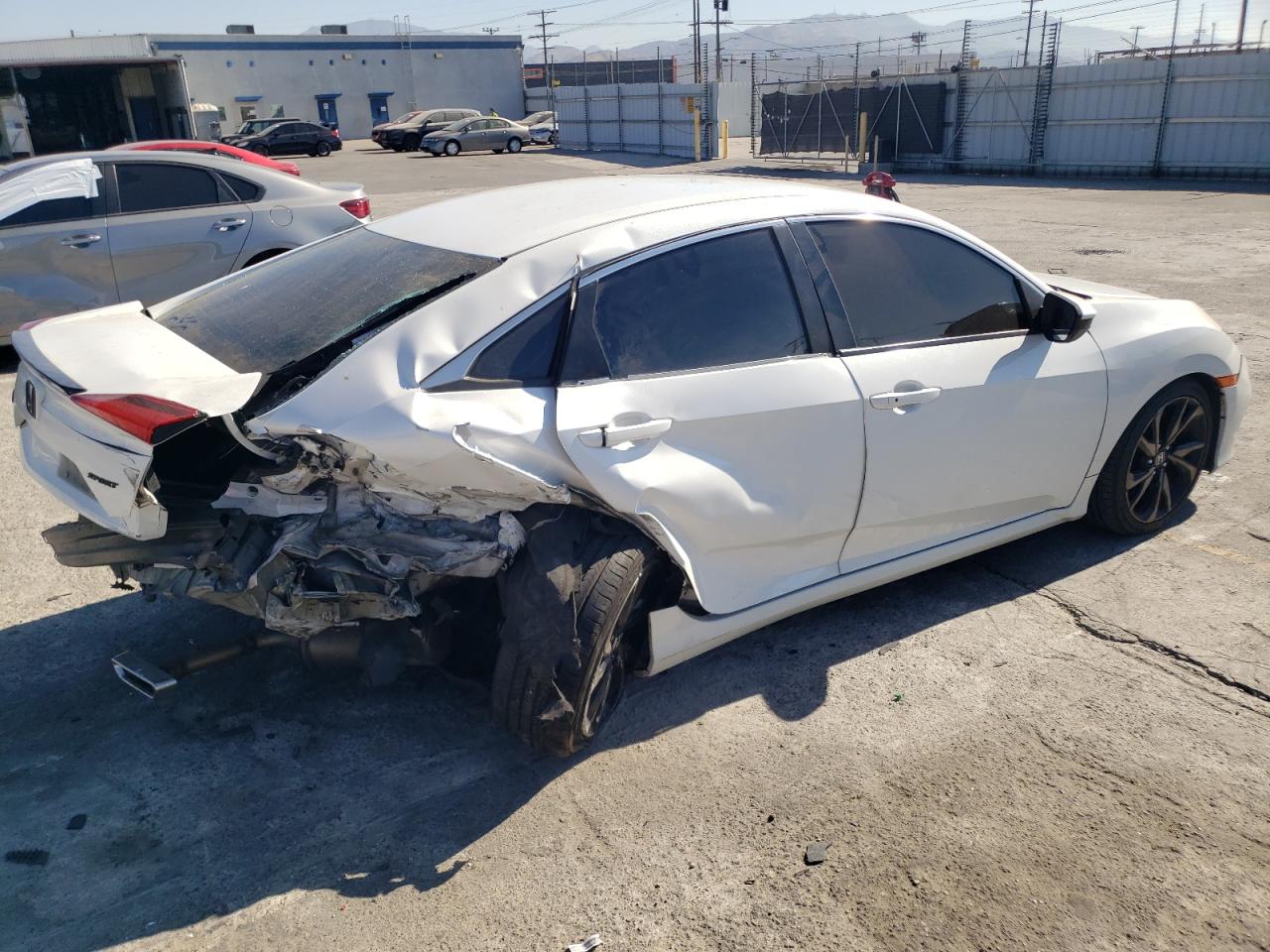 Lot #2988859658 2019 HONDA CIVIC SPOR