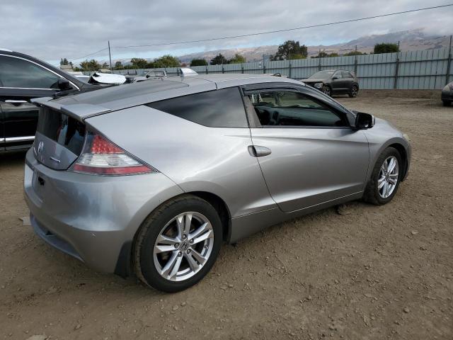 HONDA CR-Z 2011 silver  hybrid engine JHMZF1D45BS001840 photo #4