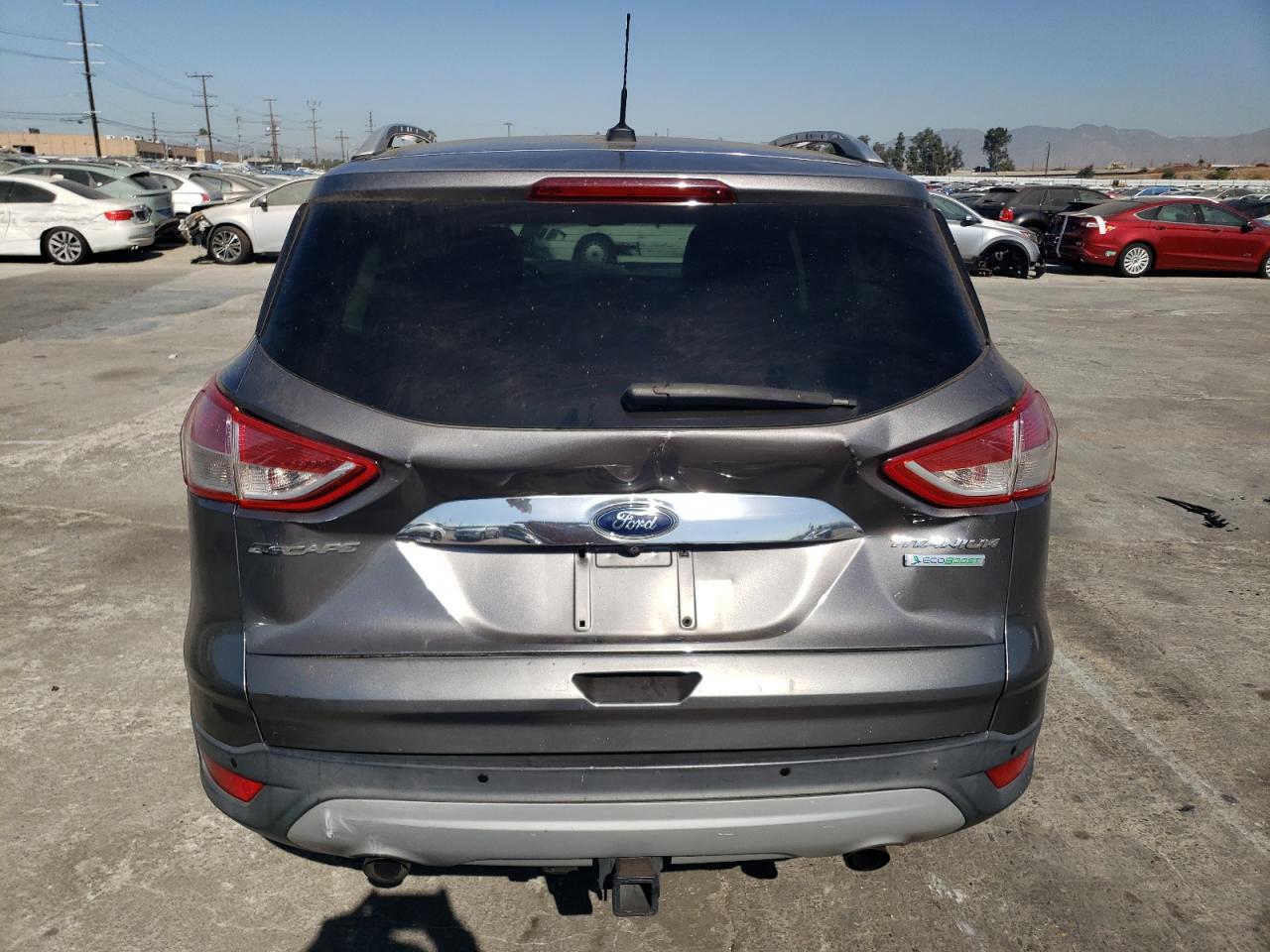 Lot #2987033796 2014 FORD ESCAPE TIT